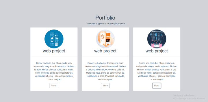 Portfolio Website 