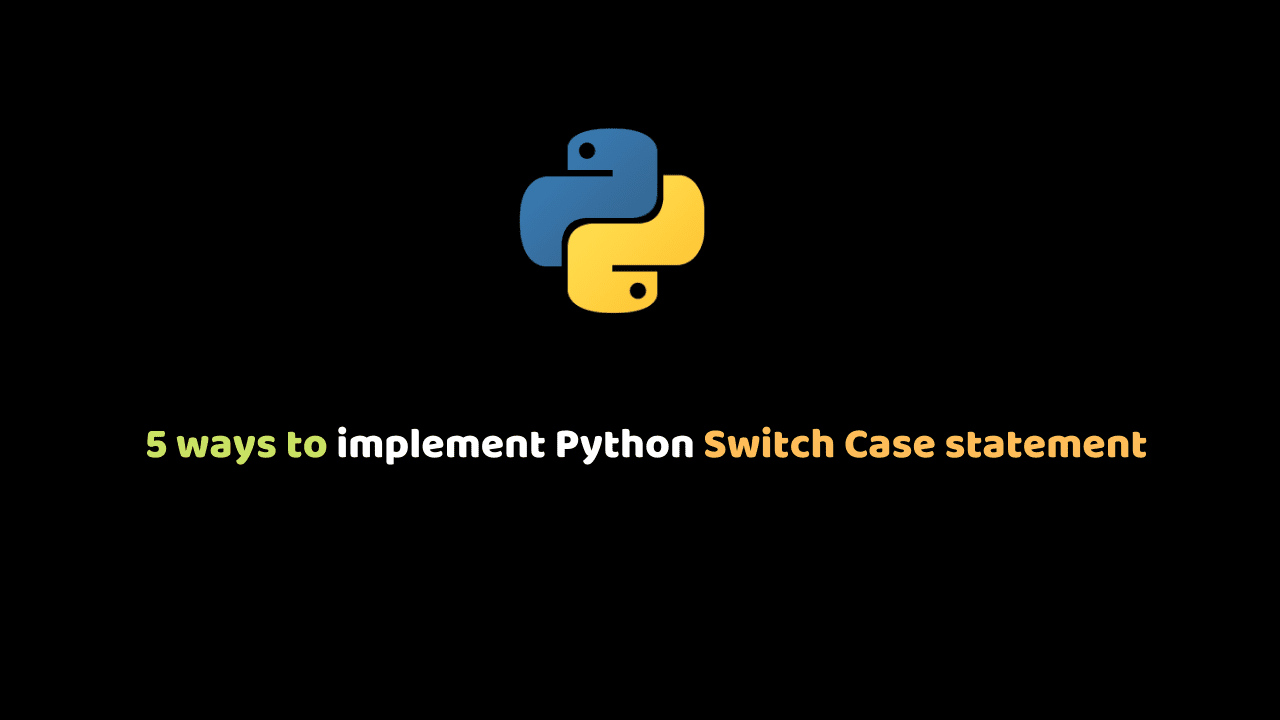 python switch case