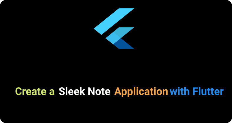 Flutter note app