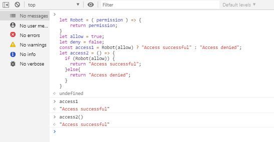 Control Flow javascript