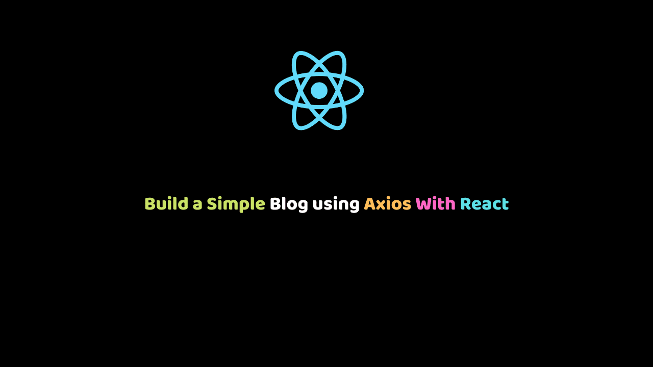 axios with react