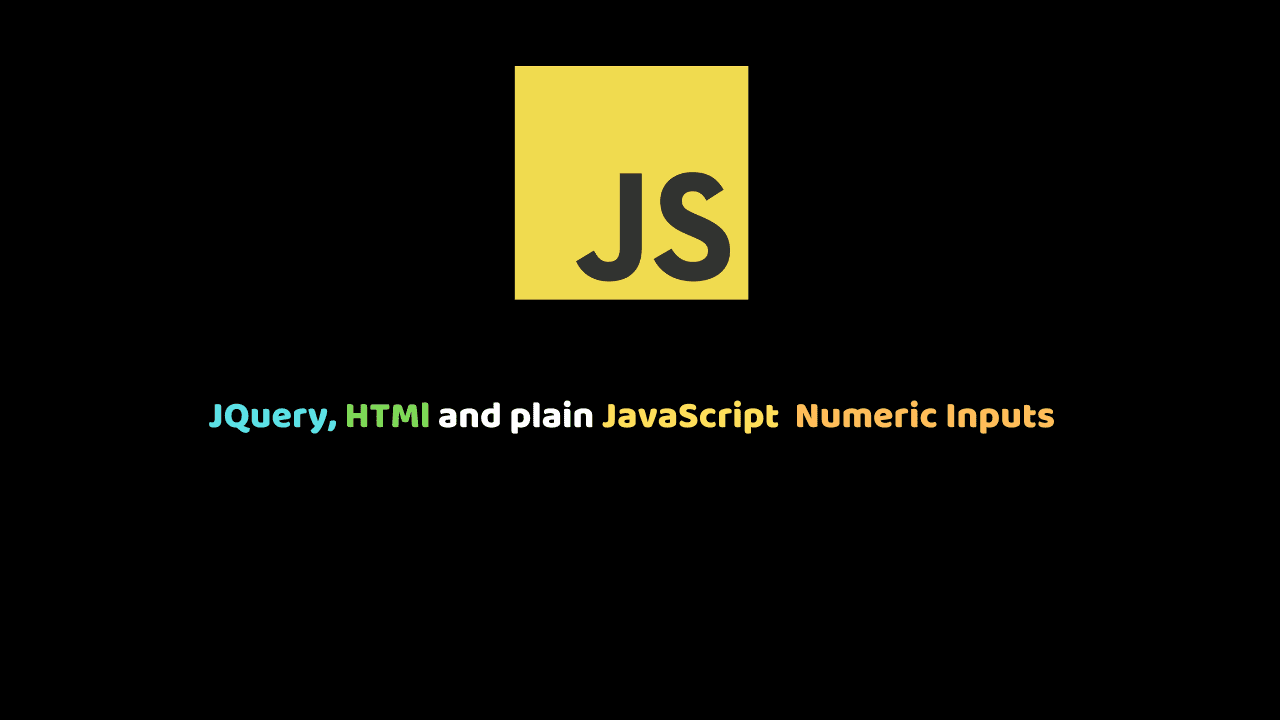 jQuery Numeric Inputs