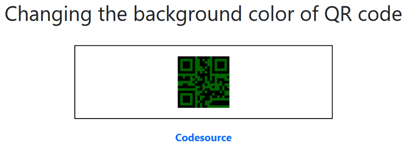 QR code in Laravel